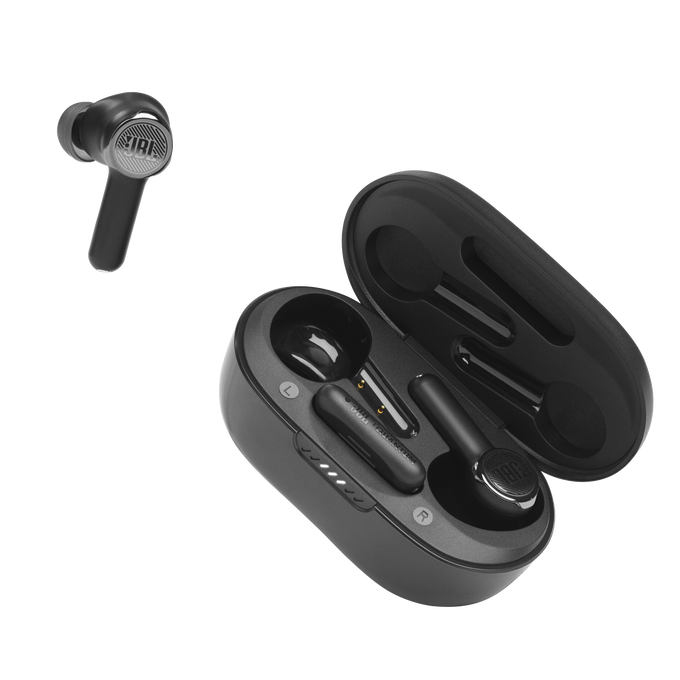 JBL Quantum TWS - Black - True wireless Noise Cancelling gaming earbuds - Detailshot 3 image number null